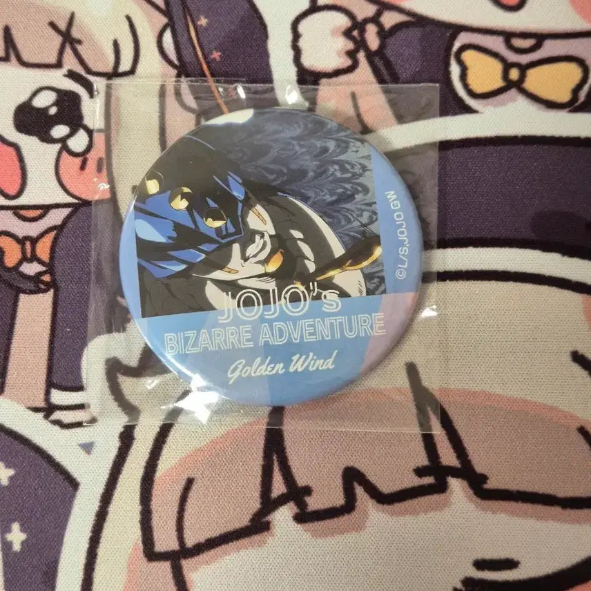 [BUNJANG] JoJo's Bizarre Adventure Golden Wind Sticky Fingers Bucciarati Memory Can Badge / 죠죠 메모리 캔뱃지 5부 스티키 핑거즈 부차라티
