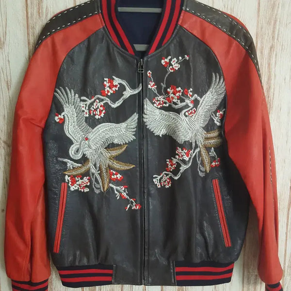 [BUNJANG] Genuine Leather Jacket & Vest Set / 양가죽자켓&가죽조끼 판매합니다.
