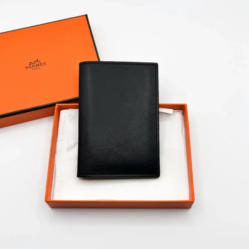 [BUNJANG] Hermès MC2 Euclide Card Holder Noir Evergrain Leather / 에르메스 카드지갑 MC2 유클리드 카드홀더 블랙 H043032CA89