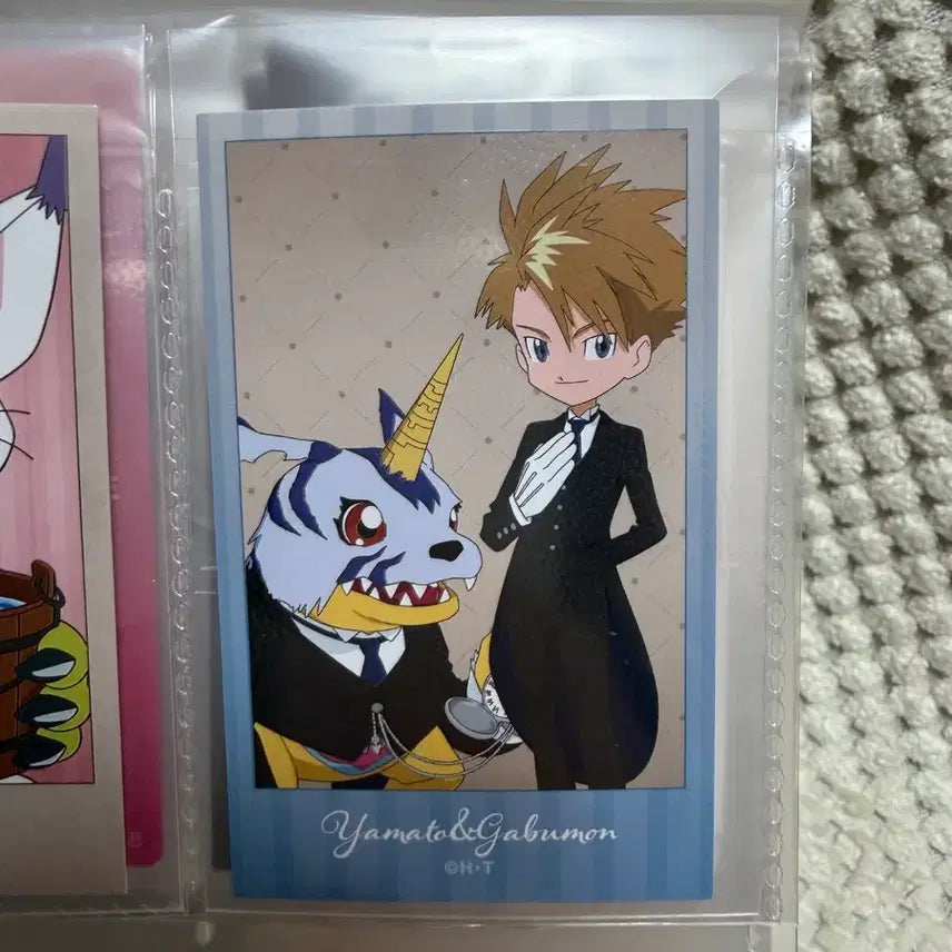 [BUNJANG] Digimon Mattel & Tapioca Photocard / 디지몬 매튜 파피몬 포카
