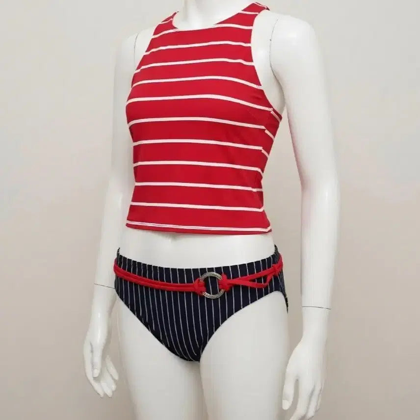 [BUNJANG] USA Made Crop Top & Bottom Set Swimwear (Size 55-66) / 55~66 수입 수영복 원피스 비키니 래쉬가드 여성 여자 비치웨어 여름