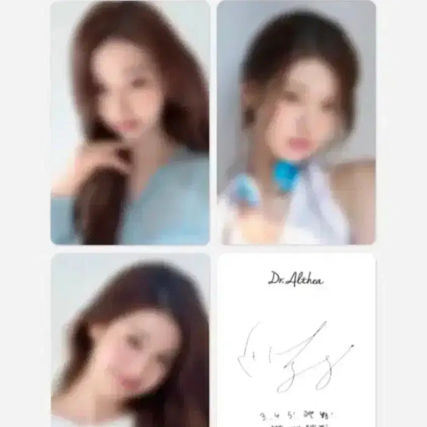 [BUNJANG] Jang Wonyoung Dr. Althea Photocard Set / 장원영 닥터엘시아 포토카드 3종 Jangwonyoung dr.althea