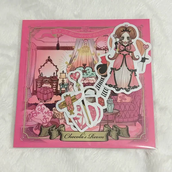[BUNJANG] Shugashugagoon Limited Edition Removable Sticker Set Chocolat / 슈가슈가룬 리밋션 팝업 리무버블 스티커 세트 쇼콜라