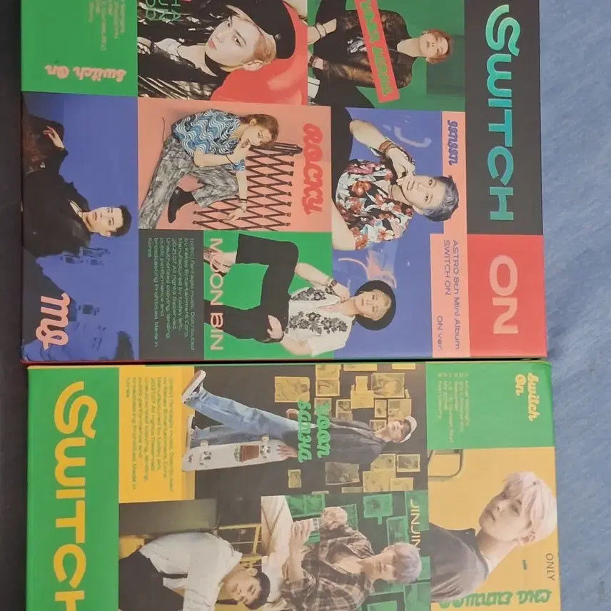 [BUNJANG] ASTRO 8th Mini Album SWITCH ON Jinjin Full Set / 아스트로 ASTRO 8집 미니앨범 SWITCH ON 진진 풀셋