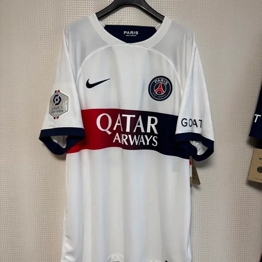 [BUNJANG] Paris Saint-Germain 23/24 Away Lee Kang-in Jersey L / 파리 생제르망 23/24 어웨이 이강인 유니폼 L사이즈