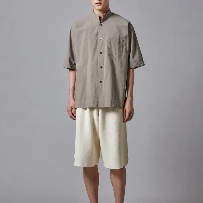 [BUNJANG] Homme Plissé Issey Miyake Streamline Shirt Size 3 / [3] 옴므플리세 - 스트림 라인 셔츠