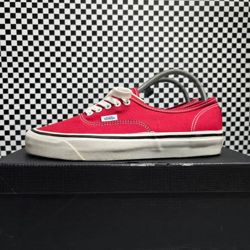 [BUNJANG] Vans Anaheim 44dx Authentic Racing Red / [270] 반스 애너하임 44dx 어센틱 레이싱레드