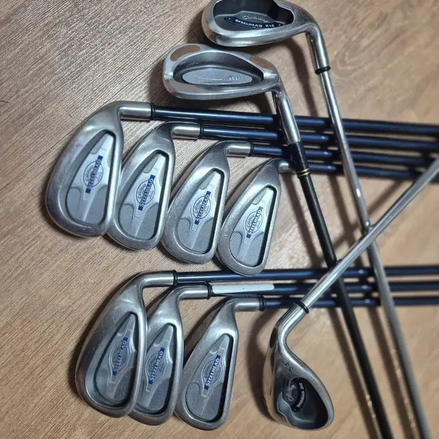 [BUNJANG] Callaway Steelhead X-14 & X-16 Iron Full Set (3-SW, 10 Clubs) / [골린이 입문] 캘러웨이 중심 10자루 아이언 풀세트 (3번~S 풀구성)