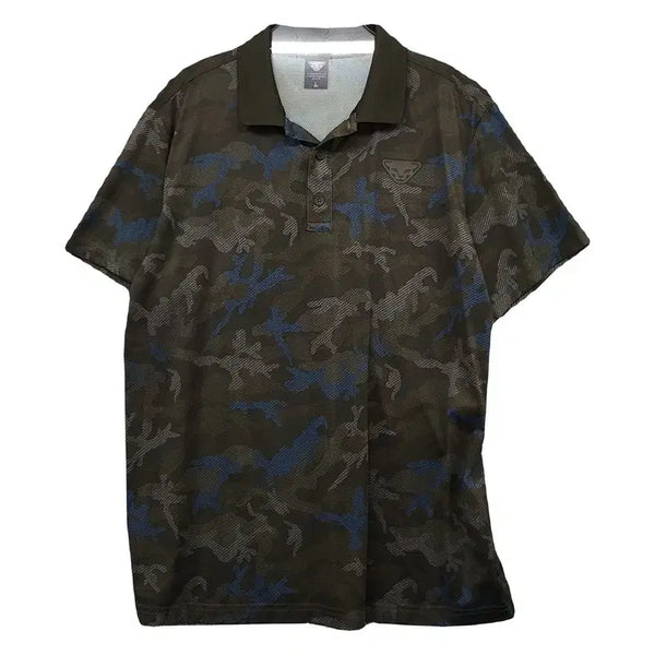 [BUNJANG] Dynafit Military Green Functional Training Short-Sleeve Polo T-Shirt L (100) / 다이나핏 밀리터리 그린 기능성 트레이닝 반팔 카라티 L(100)