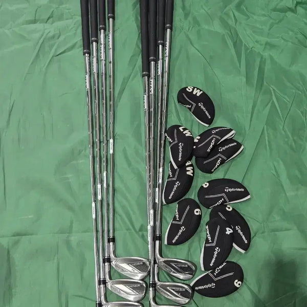 [BUNJANG] TaylorMade Stealth Iron Set (5-9, P, A, S) with KBS MAX 85R Shafts / 테일러메이드 스텔스 아이언 5~9,P,A,S