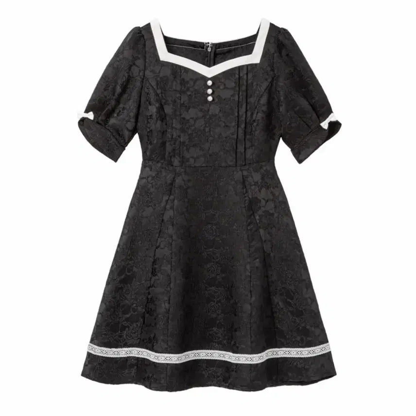 [BUNJANG] Dear My Love Heart Neck Princess Dress / 지뢰계 양지뢰 일브 일본브랜드 디마럽 디어마이러브 하트넥공주원피스 새상품