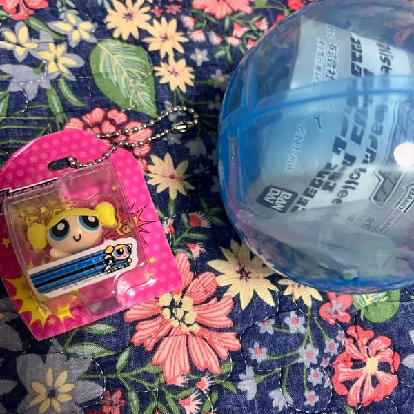 [BUNJANG] Powerpuff Girls Gacha Figure Keyring / 파워퍼프걸 가챠 피규어키링