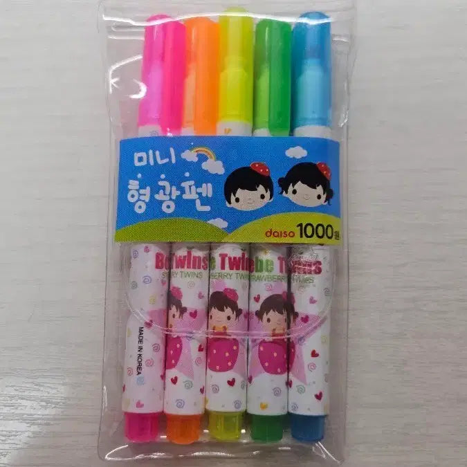 [BUNJANG] Daiso Mini Highlighters / 다이소 미니형광펜