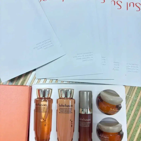 [BUNJANG] Sulwhasoo Essential Firming Cream Mask Set / 설화수 윤조에센스 마스크
