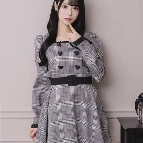 [BUNJANG] Pium One-Piece Dress / 피움 pium 원피스 / 양산형 지뢰계 양지뢰 스나계