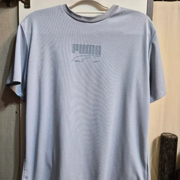 [BUNJANG] Puma Functional Short-Sleeve T-Shirt Light Blue / 퓨마 기능성 반팔 티셔츠 라이트블루