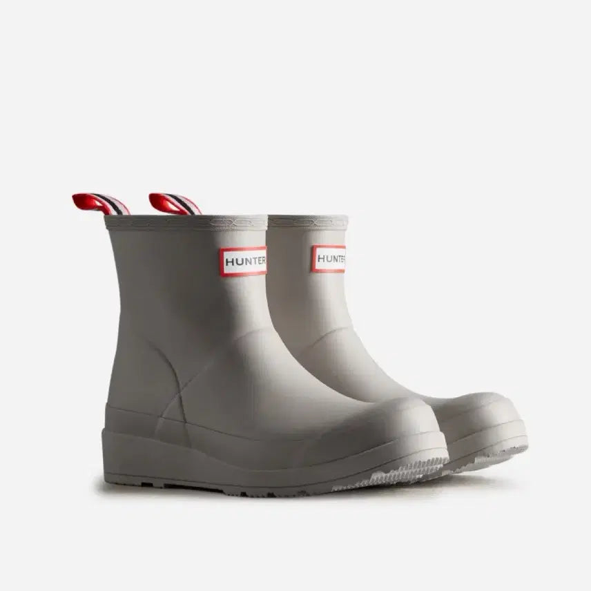 [BUNJANG] Hunter Play Short Boots Zinc Grey / 헌터 레인부츠 플레이 숏 징크그레이