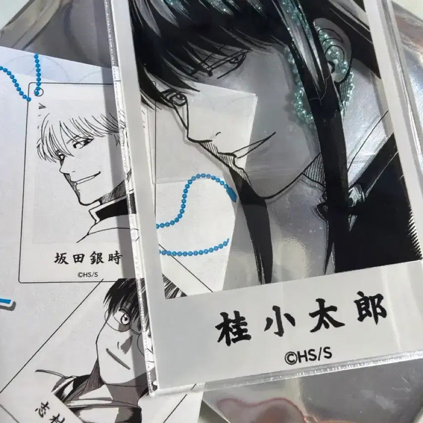 [BUNJANG] Gintama Jump Shop Original Drawing Keychain / 은혼 점프샵 원화 키링