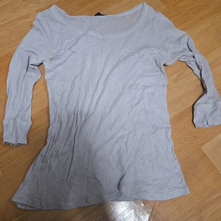 [BUNJANG] See-Through Long Sleeve Yoga T-Shirt / 시스루긴팔 요가티셔츠 시스루티셔츠 여성티셔츠 여자티셔츠 긴팔 7부 데이트