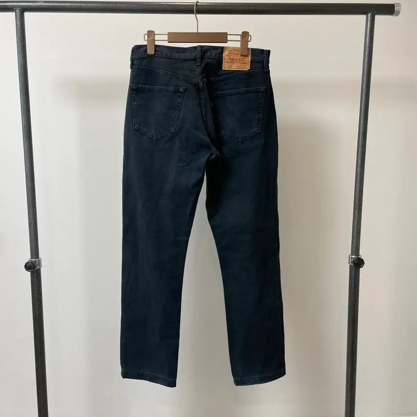 [BUNJANG] Levi's 501 Washed Black Denim Pants / (32) Levis501 리바이스 워싱 블랙 데님팬츠