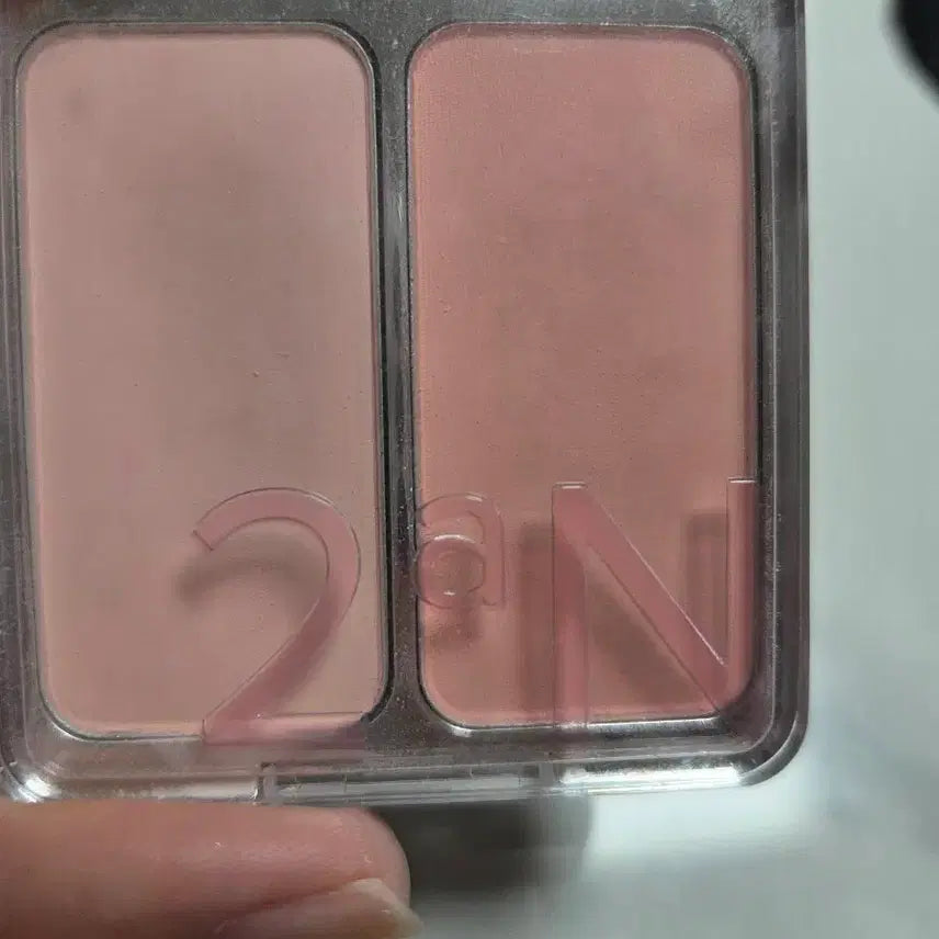 [BUNJANG] 2AN Duo Color Blusher Love, Rosy / 2AN 듀오 컬러 블러셔 러브,로지