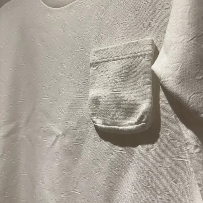 [BUNJANG] Louis Vuitton Monogram Pocket Short Sleeve T-Shirt M / 루이비통 모노그램 포켓 반팔