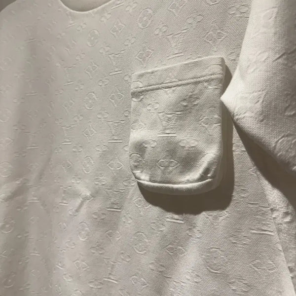 [BUNJANG] Louis Vuitton Monogram Pocket Short Sleeve T-Shirt M / 루이비통 모노그램 포켓 반팔