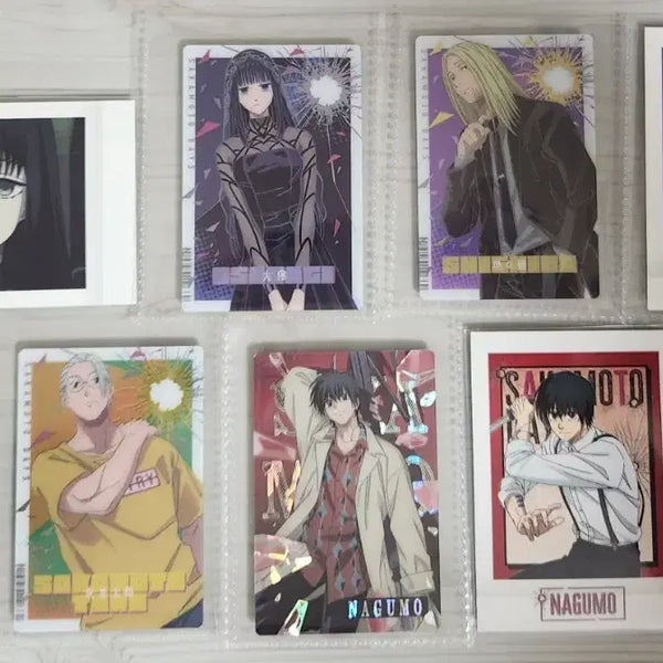 [BUNJANG] Sakamoto Days Osaragi Shiba Sakamoto Nagumo Wafer Card Bundle Set / (일괄) 사카데이 오사라기 시시바 사카모토 나구모 웨하스 카드 지류