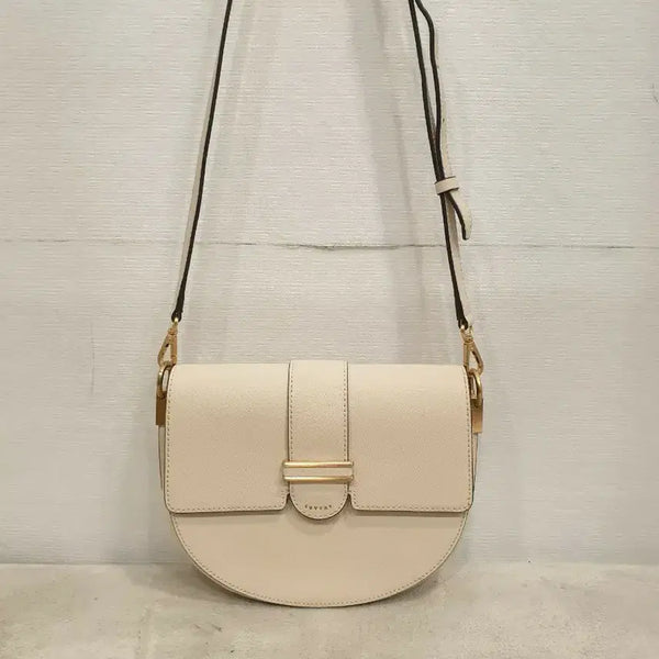 [BUNJANG] Lovecat Ivory Shoulder Bag Crossbody Bag / 러브캣 아이보리 숄더백 크로스백