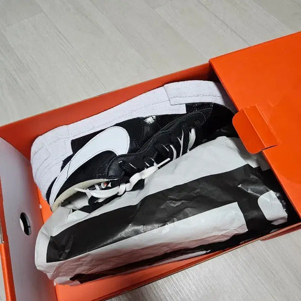 [BUNJANG] Nike x Sacai Blazer Low Black / 나이키 사카이 블레이져