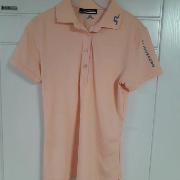 [BUNJANG] J.LINDEBERG Women's Short Sleeve T-Shirt - Size S / 정품)제이린드버그 여성 반팔 s