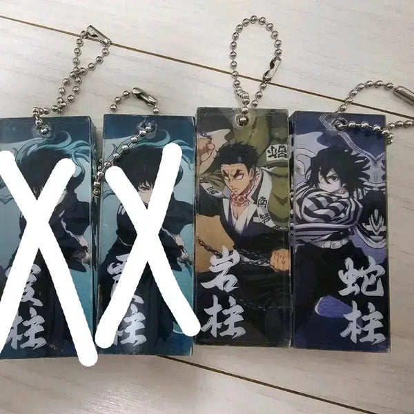 [BUNJANG] Demon Slayer: Kimetsu no Yaiba Popup Acrylic Stick Keyring / 귀멸의 칼날 팝업 아크릴 스틱 키링