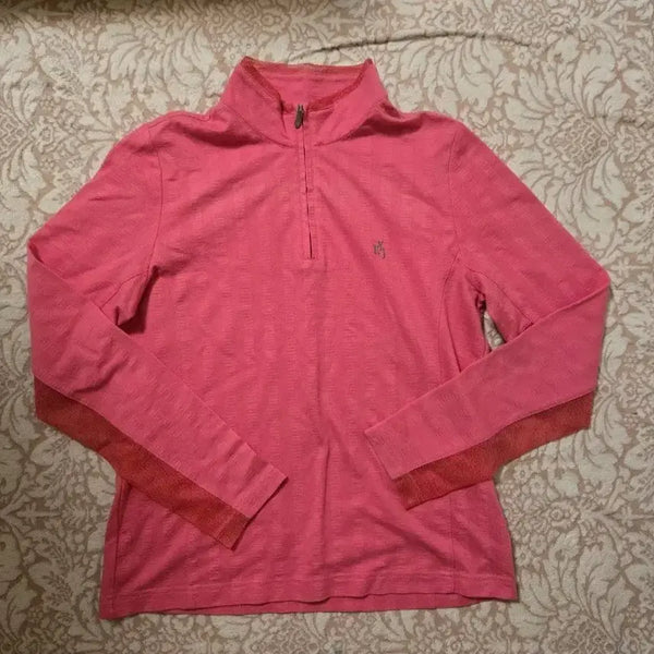 [BUNJANG] Kim Young Joo Golf Zip-Up T-Shirt / 김영주 골프 집업 티셔츠