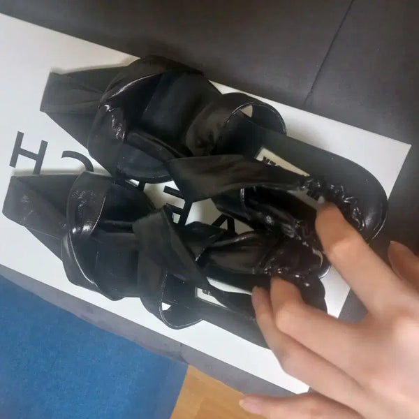 [BUNJANG] Jil Sander Ginza Leather Slides / 질샌더 샌들 쪼리 긴자 르메르