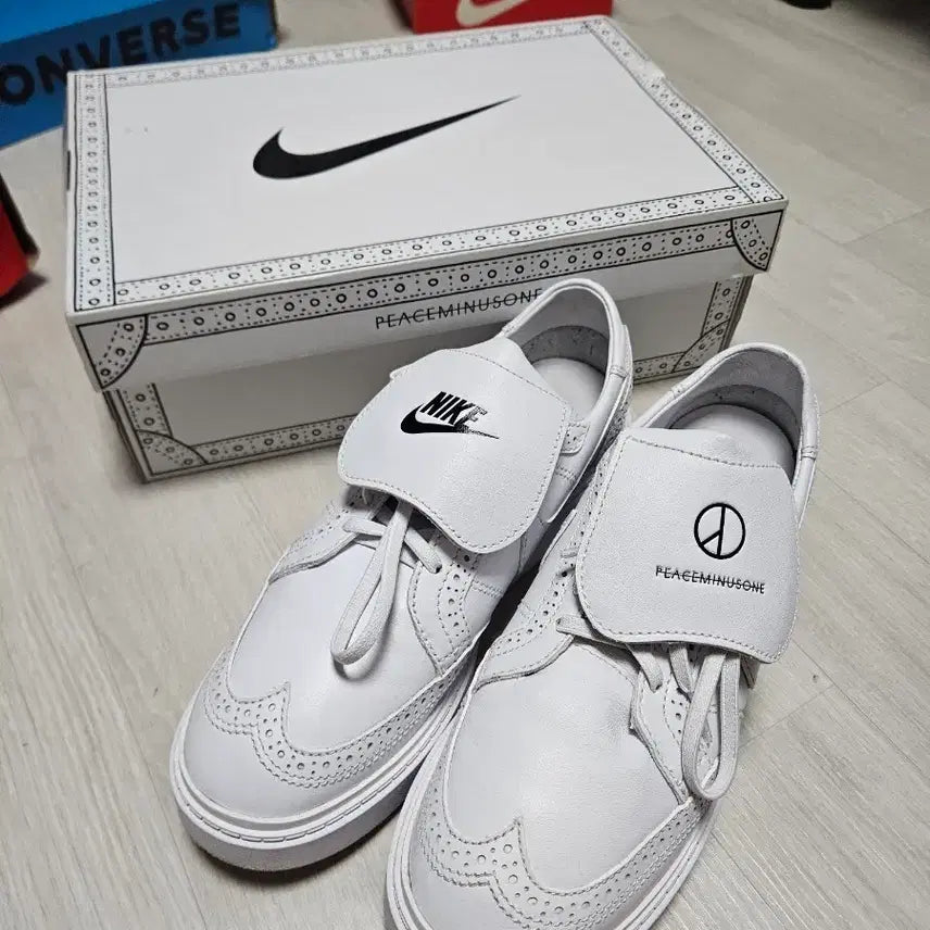 [BUNJANG] Nike x PEACEMINUSONE Kwondo 1 Sneakers / 나이키 피스마이너스원 권도1