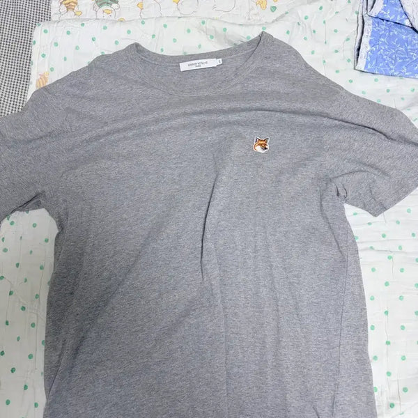 [BUNJANG] Maison Kitsuné Grey T-shirt XXL / 메종키츠네 그레이 반팔 xxl