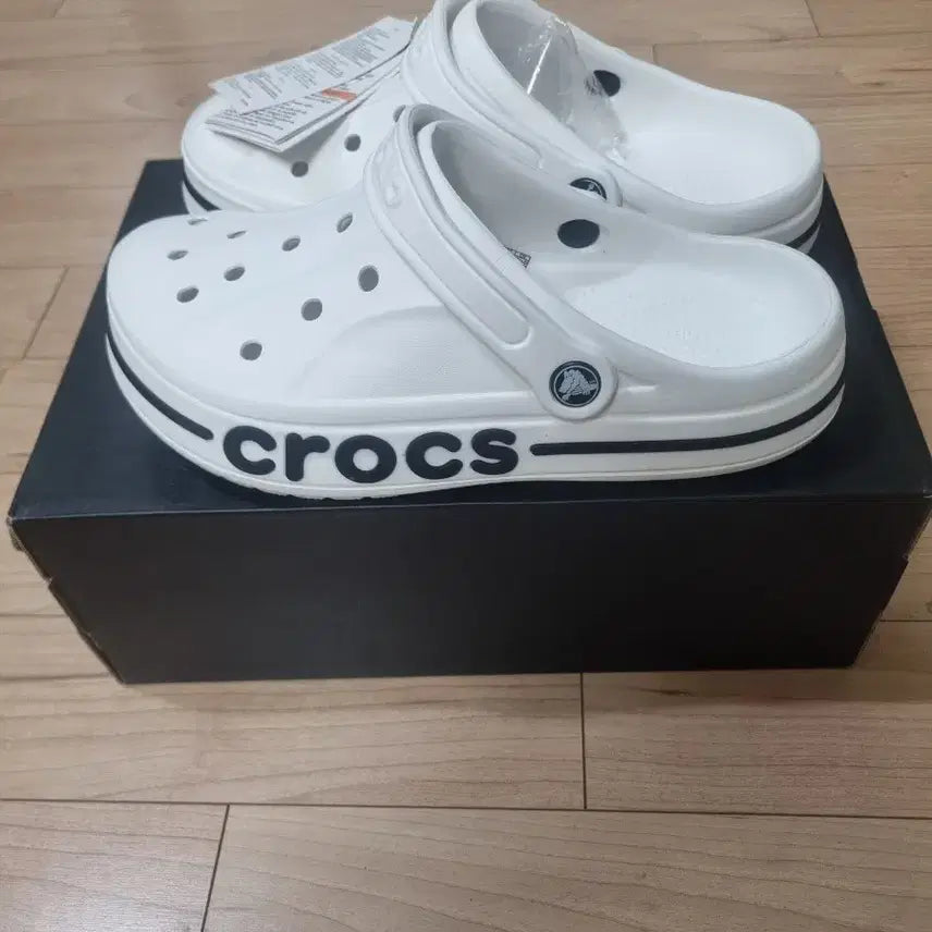 [BUNJANG] Crocs Bayaband Clog White Size 260 / 크록스 바야밴드 화이트 260