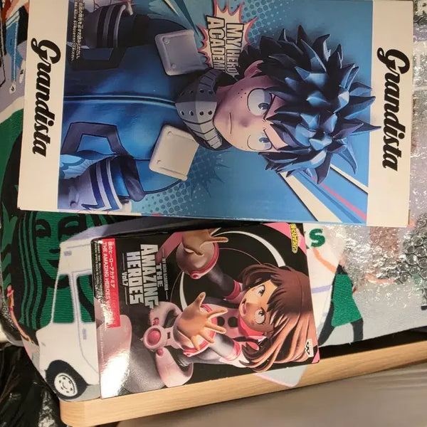 [BUNJANG] My Hero Academia Izuku Midoriya Ochaco Uraraka Bundle Set Figures / 나의 히어로 아카데미아 피규어  데쿠 우라라카 일괄