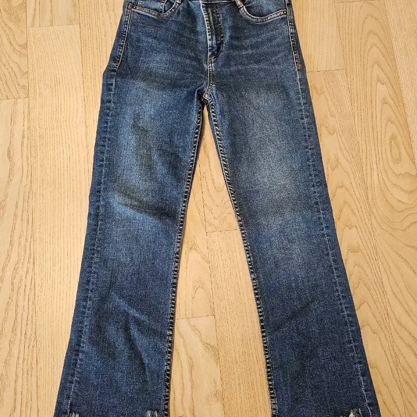 [BUNJANG] ZARA Women's Bootcut Denim Pants / 자라 여성 부츠컷 데님 팬츠