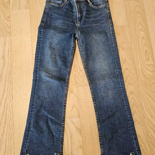[BUNJANG] ZARA Women's Bootcut Denim Pants / 자라 여성 부츠컷 데님 팬츠