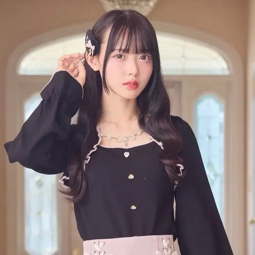 [BUNJANG] Rojita Top Blouse / 로지타 rojita 탑 상의 / 양산형 지뢰계 양지뢰 스나계