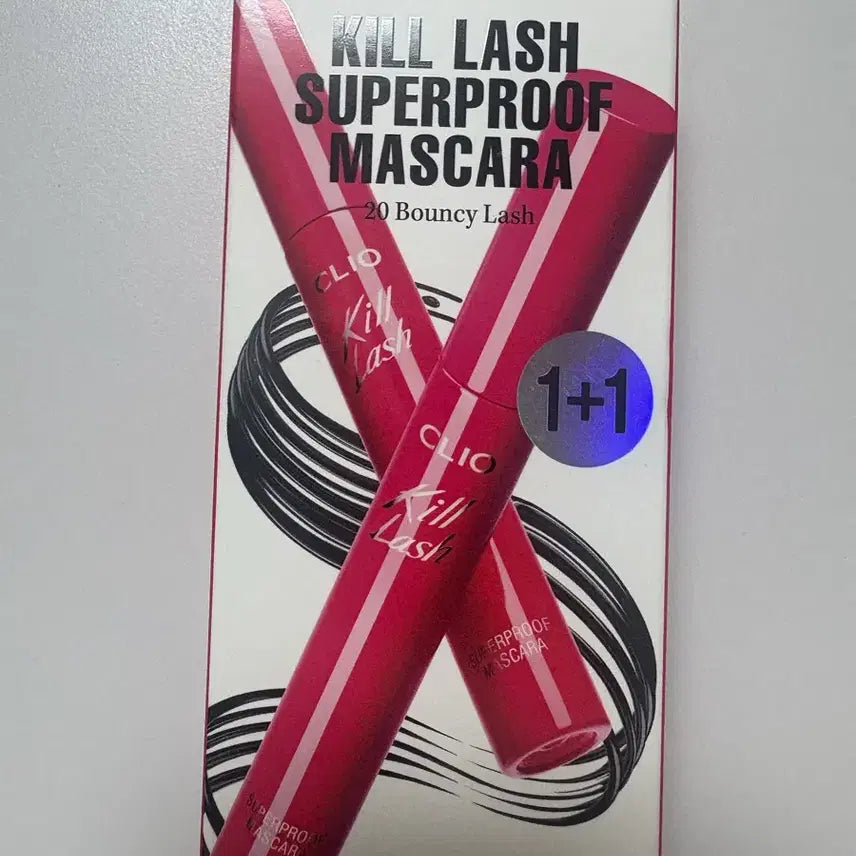 [BUNJANG] CLIO Kill Lash Superproof Mascara 20 Tangled Strand (2-Pack) / 클리오 킬 래쉬 수퍼프루프 마스카라 20 탱글 가닥 1+1