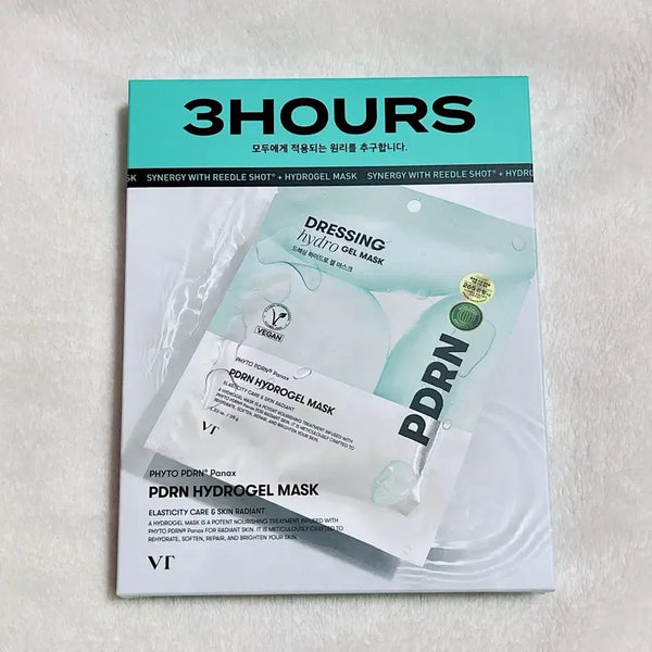 [BUNJANG] VT 3HOURS PDRN Hydrogel Mask / VT 브이티 3HOURS PDRN 피디알엔 하이드로겔 마스크