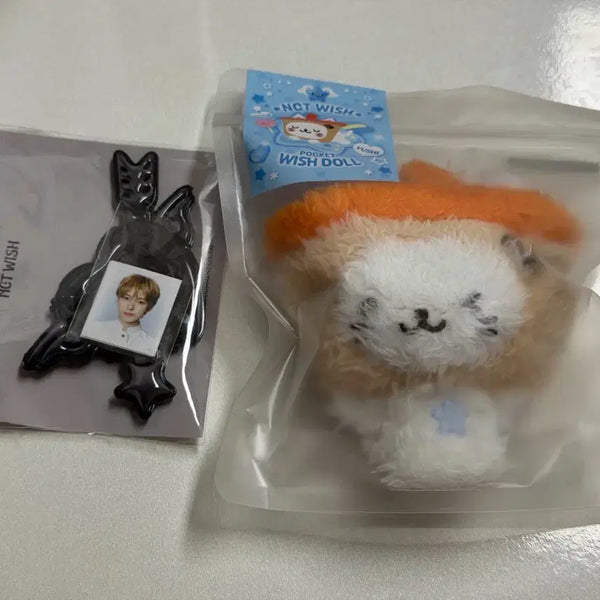 [BUNJANG] NCT WISH Yushi Pocket Wishdol Bubble Nyan + ID Keyring / 엔시티위시 유우시 포켓위시돌  버블냥 + 아이디키링