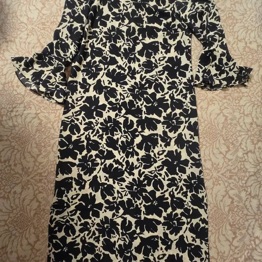 [BUNJANG] ZARA Floral Long Dress / ZARA 플라워 롱 원피스