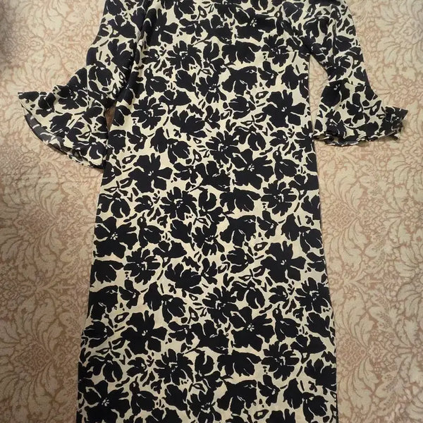 [BUNJANG] ZARA Floral Long Dress / ZARA 플라워 롱 원피스