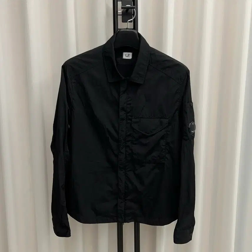 [BUNJANG] CP Company Nylon Overshirt Black M / CP컴퍼니 나일론 오버셔츠 M 블랙