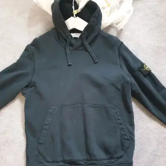 [BUNJANG] Stone Island Hooded Sweatshirt Navy / 스톤아일랜드 후드티