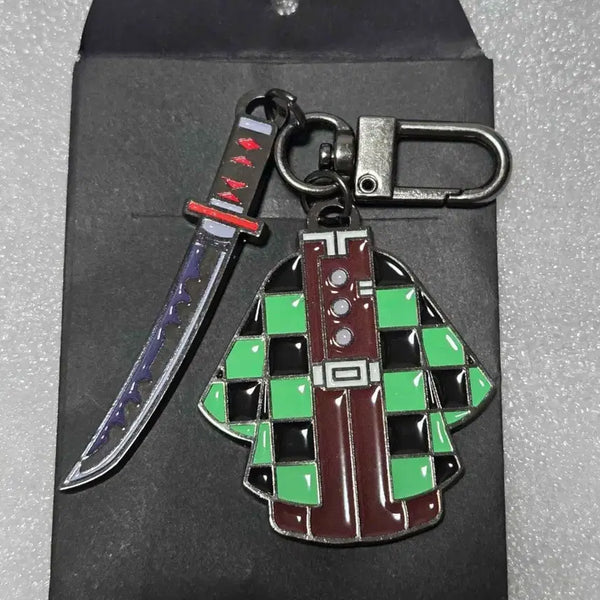 [BUNJANG] Demon Slayer Kamado Tanjiro Nichirin Sword Keychain / 귀멸의칼날 귀칼 팝업 카마도 탄지로 일륜도 키링