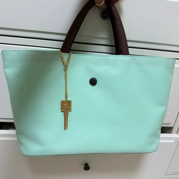 [BUNJANG] Bonggeut Soft Open Tote Bag Mint / 봉긋 소프트오픈토트 민트색
